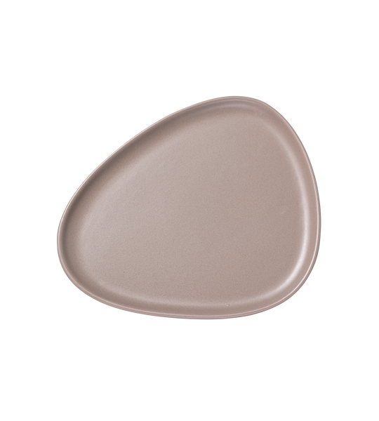 | Stoneware Dinner Plate | Warm Grey