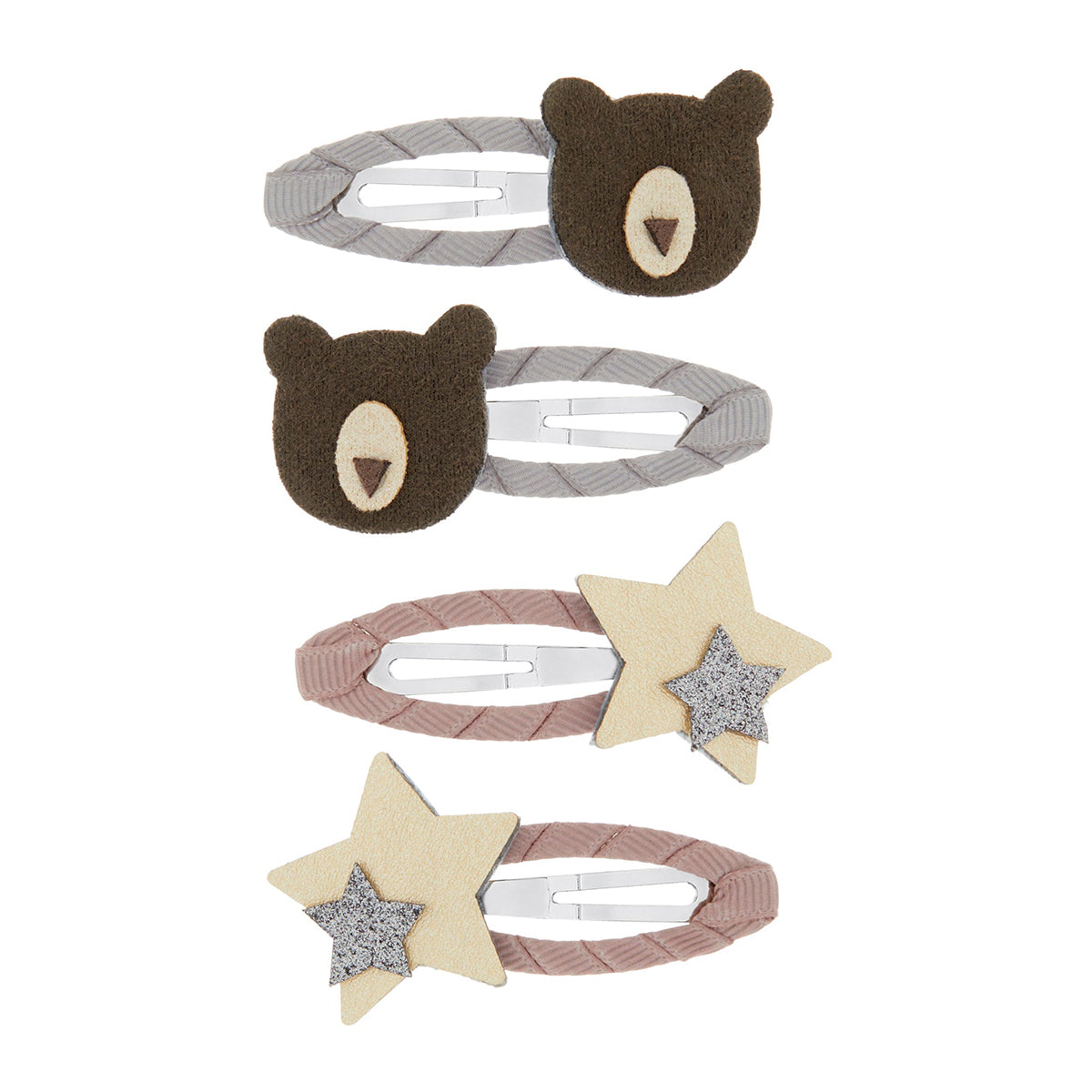 Mimi & Lula Grizzly Bear Clip Set