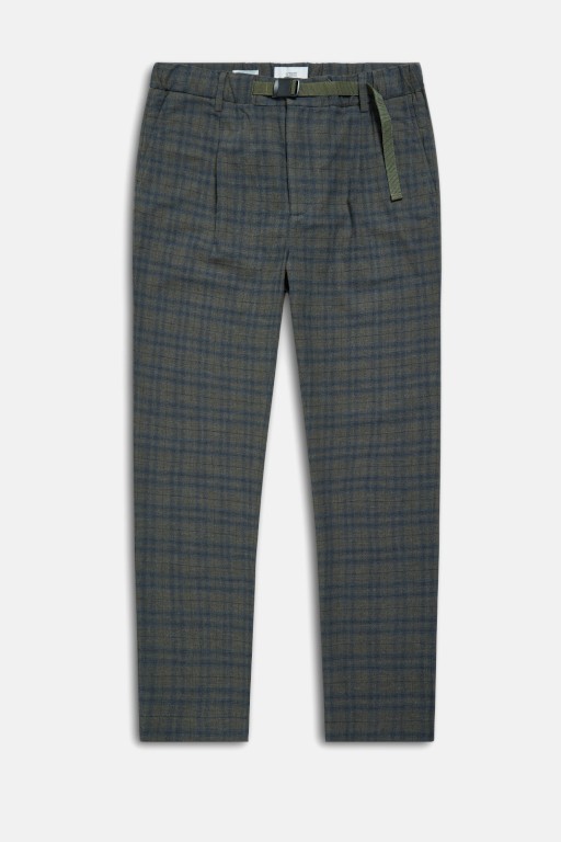 CLOSED Closed - Buckle Pant - Relaxed Fit - Carreaux
