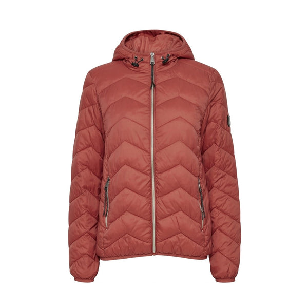 Short Padded Jacket - Tandoori Spice