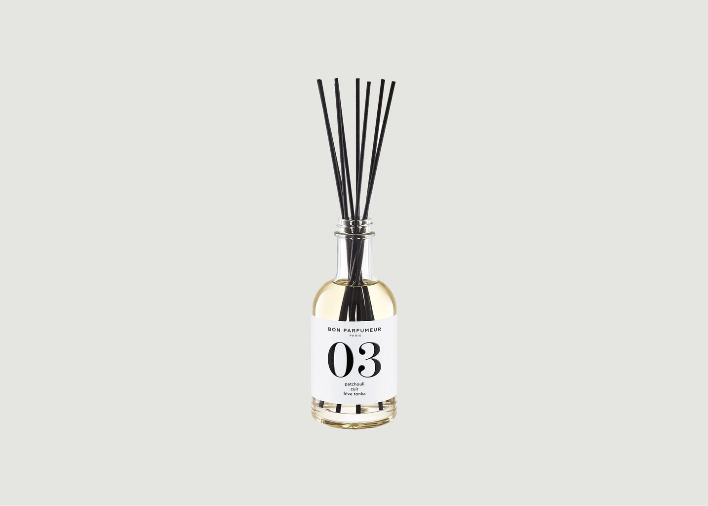 Bon Parfumeur Home Fragrance Diffuser 03: Patchouli, Leather, Tonka Bean