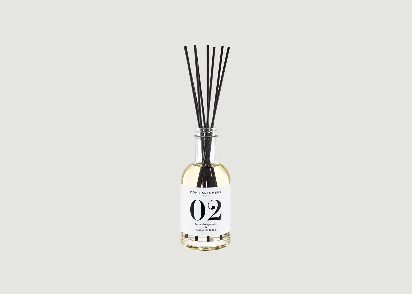 Bon Parfumeur Home Fragrance Diffuser 02 : Coriander Seeds, Honey And Tobacco Leaves