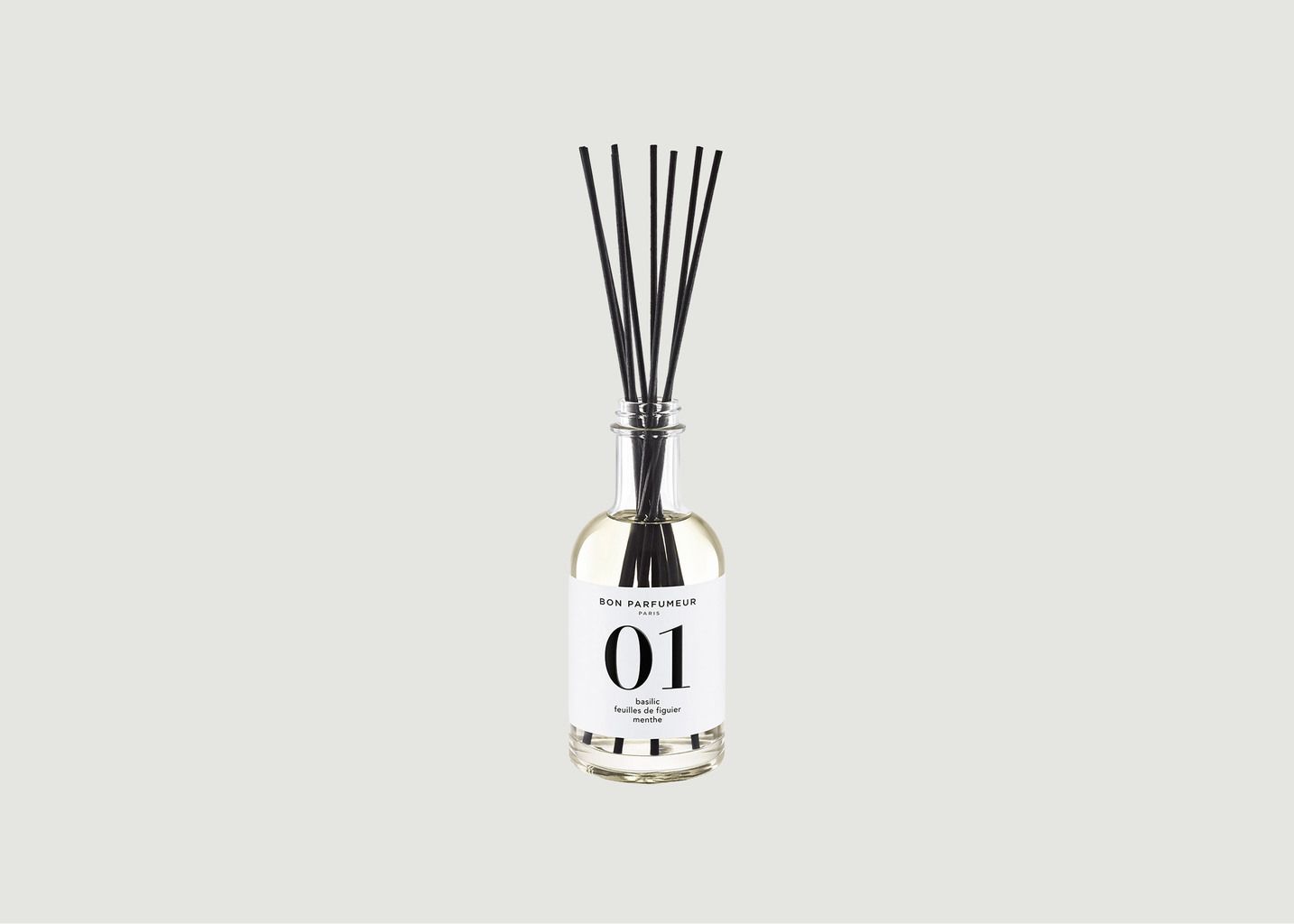 Bon Parfumeur Home Diffuser 01 : Basil, Fig Leaves And Mint