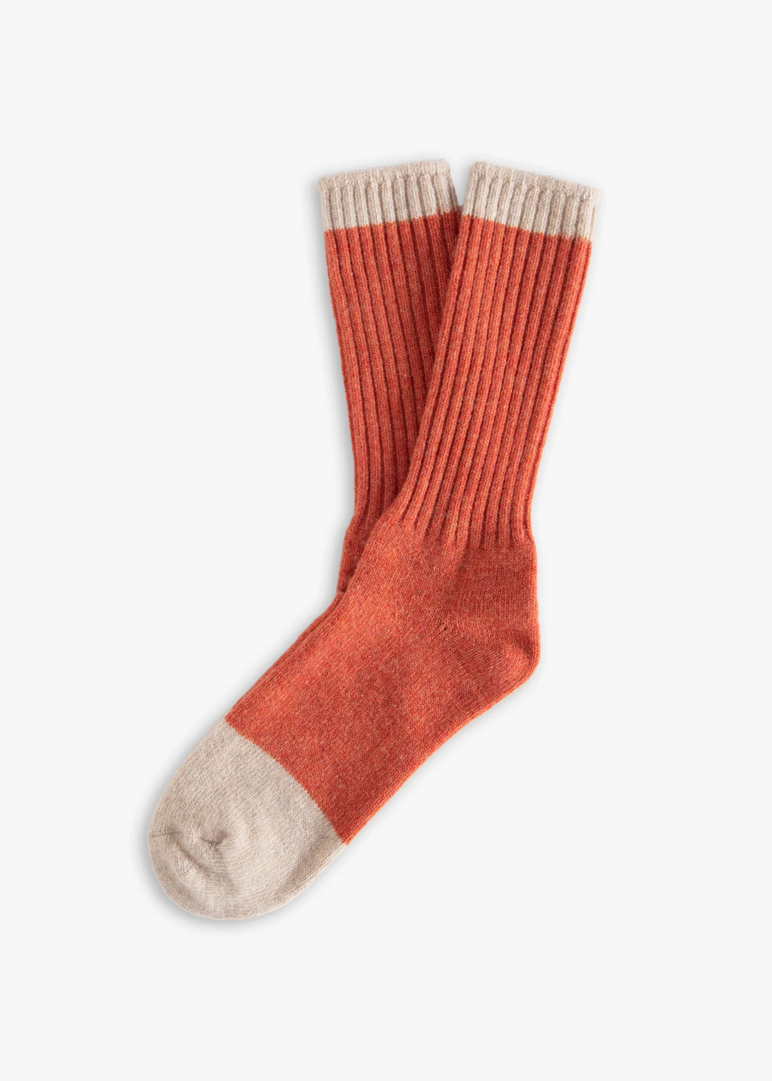 Thunders Love Vintage Orange Wool Collection Socks