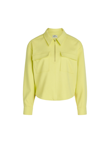 Mads Norgaard Soft Suiting Aldorf Shirt - Sunny Lime 