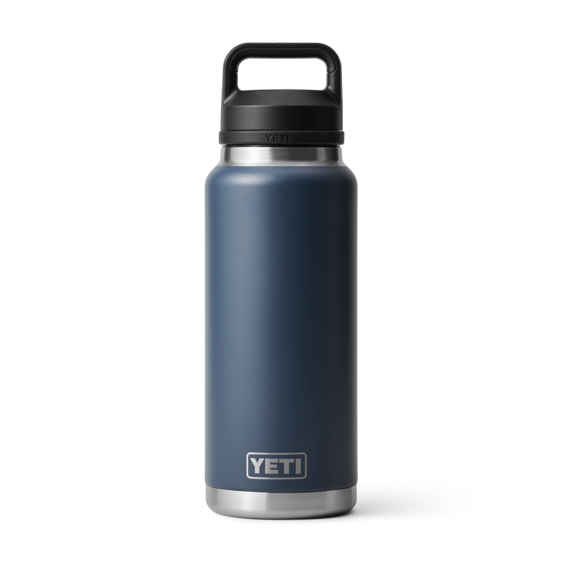 Yeti 36oz Navy Water Bottle with Chug Cap