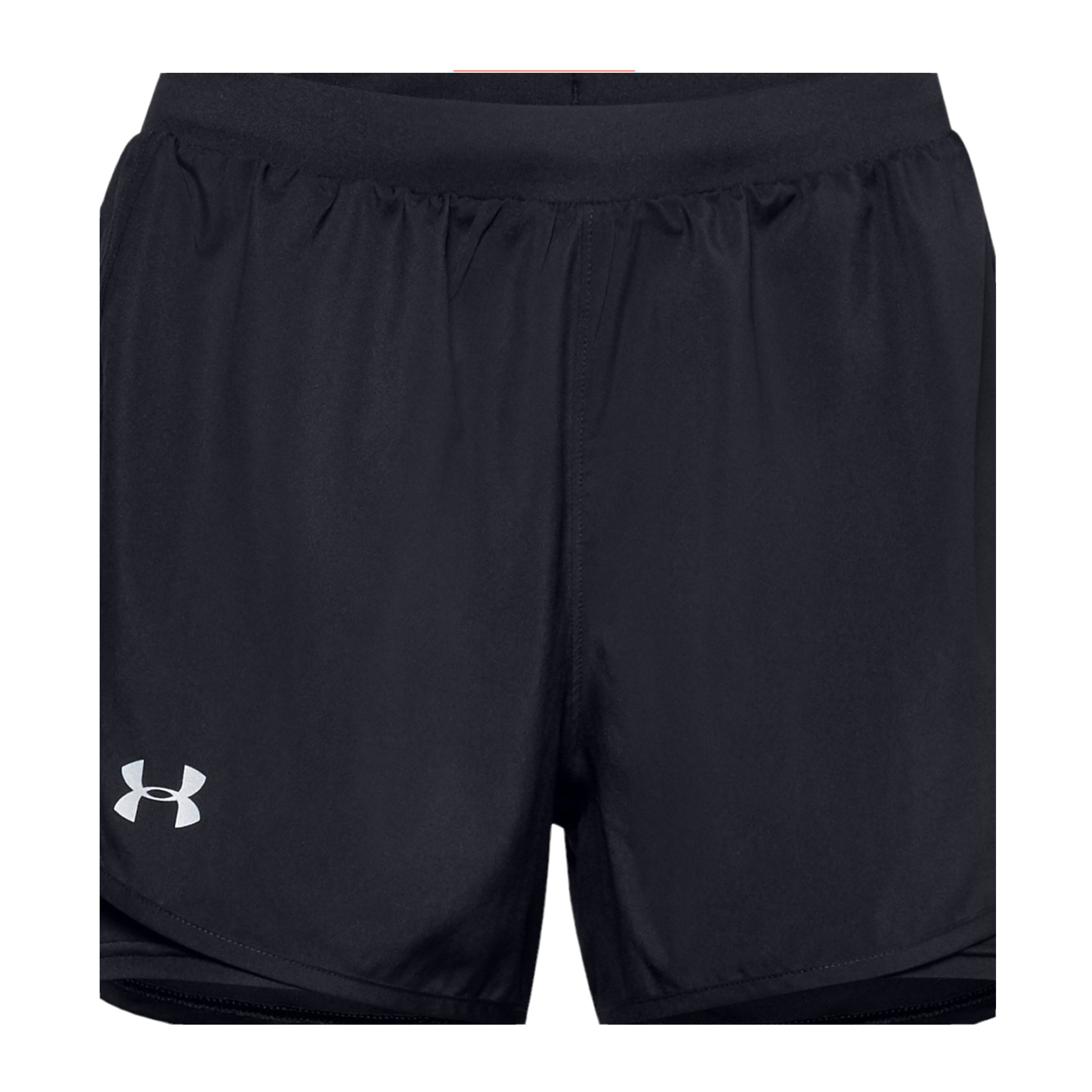 Under Armour Pantaloncini Fly-by 2.0 2-in-1 Donna Black/reflective