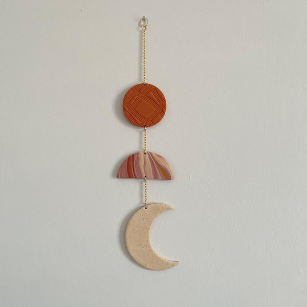 fison zair Phases Wall Hanging - Nude Clementine