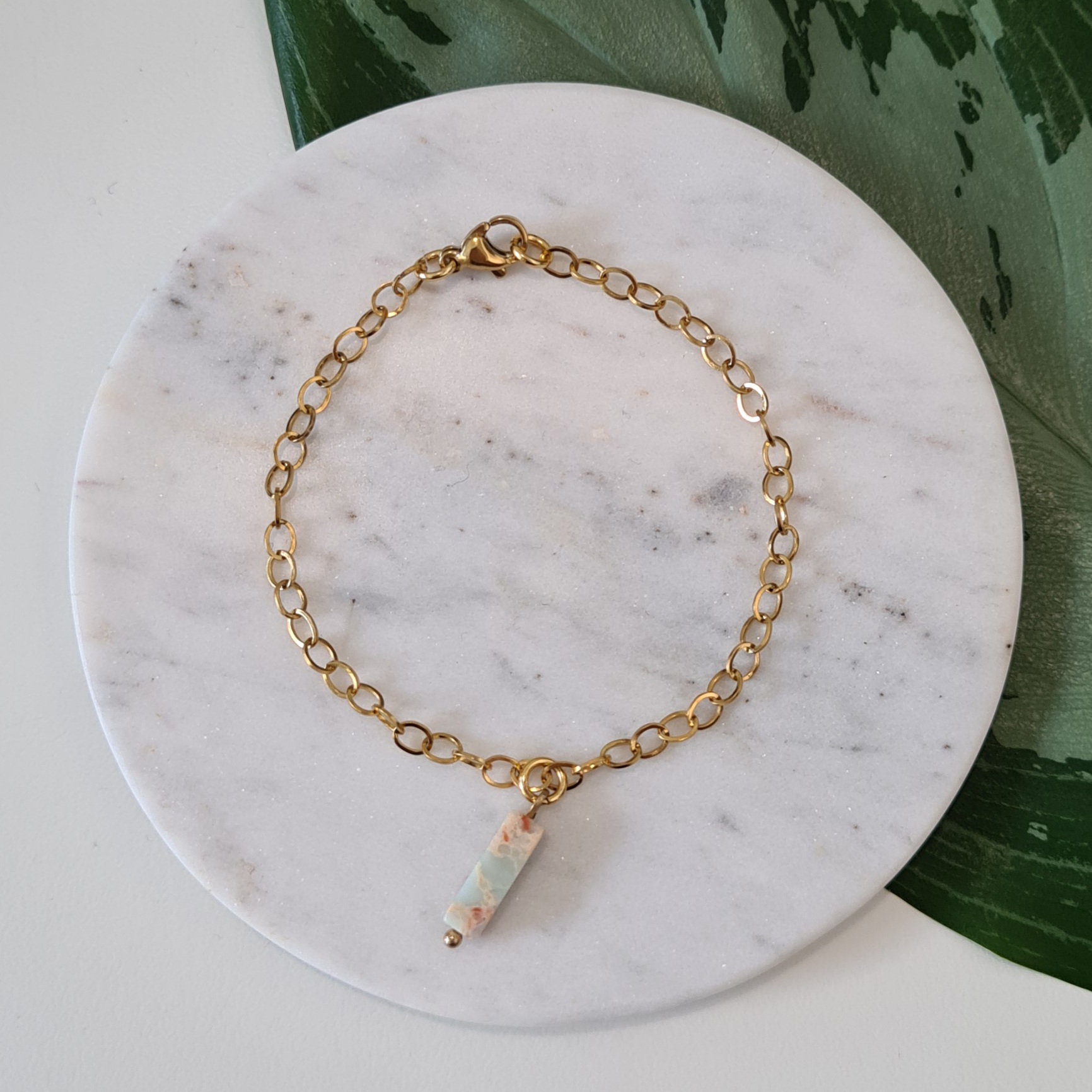 Golden Ivy Erin Steel Bracelet Marble (2 variants)