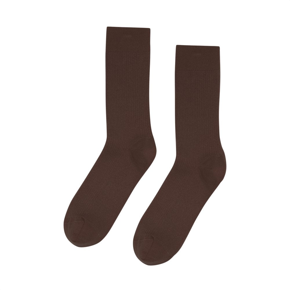 Classic Organic Cotton Socks Coffee