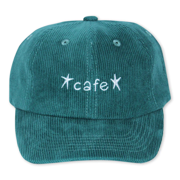 Skateboard Cafe Great Place Cord Cap - Dark Teal