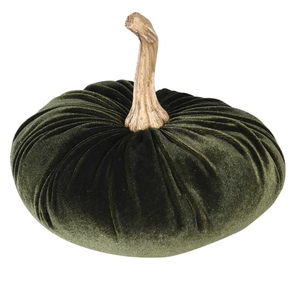 livs Velvet Pumpkin - Dark Green, Smalll