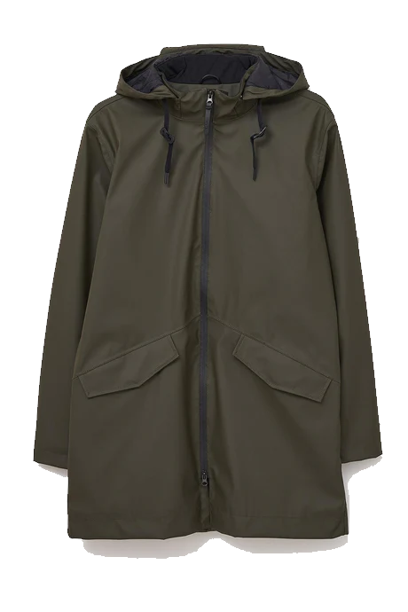 Tantä dew Raincoat Jacket Khaki