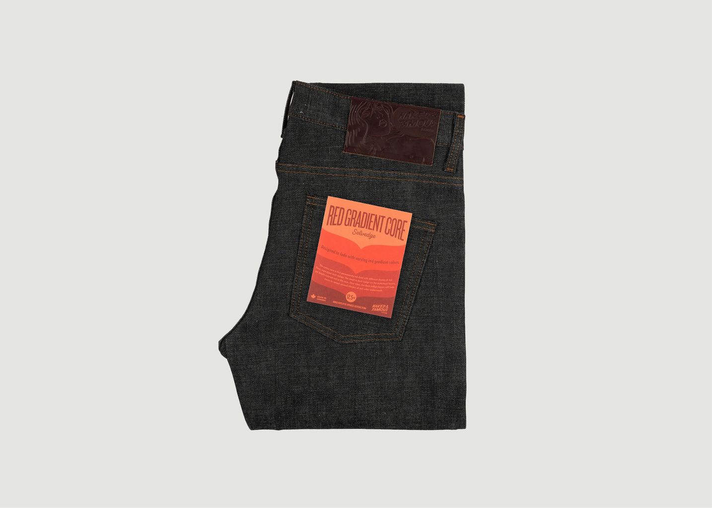 Super Guy Red Gradient Core Selvedge Jeans