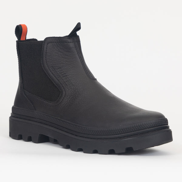 Black Pallatrooper Waterproof Chelsea Boots