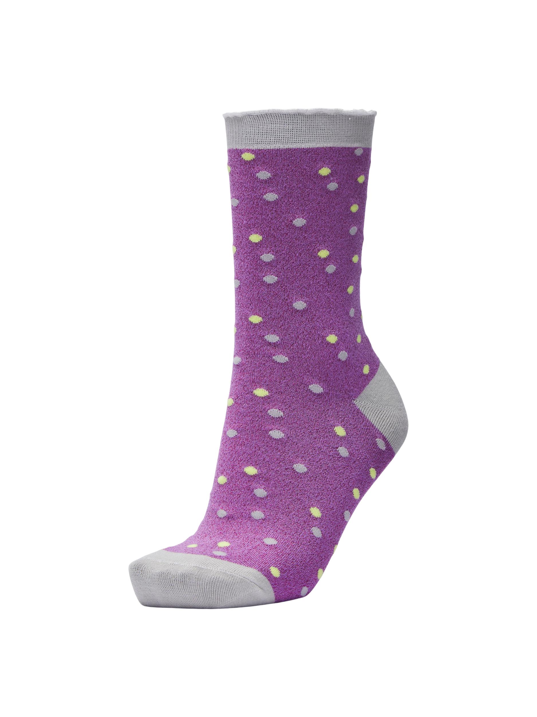 Selected Femme Vida Socks - African Violet Dots