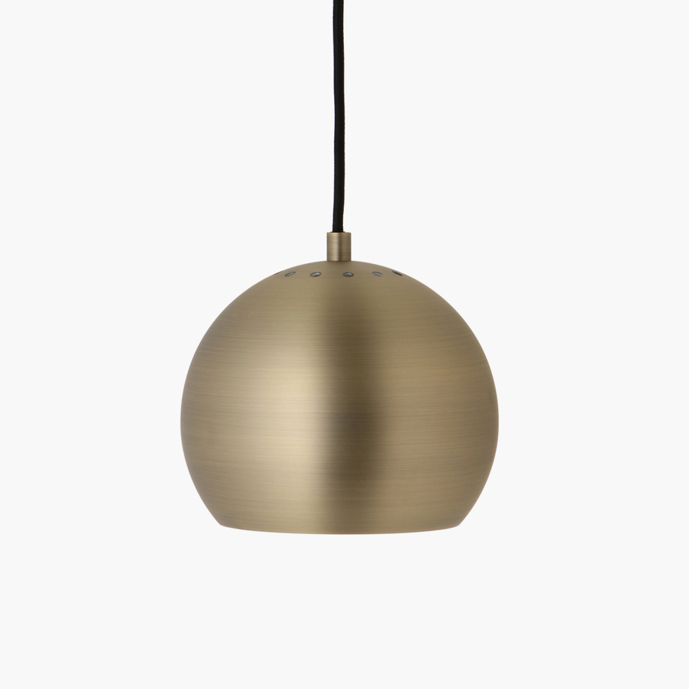 Frandsen Lamp Ball 18 cm Pendant - Matt Antique Brass