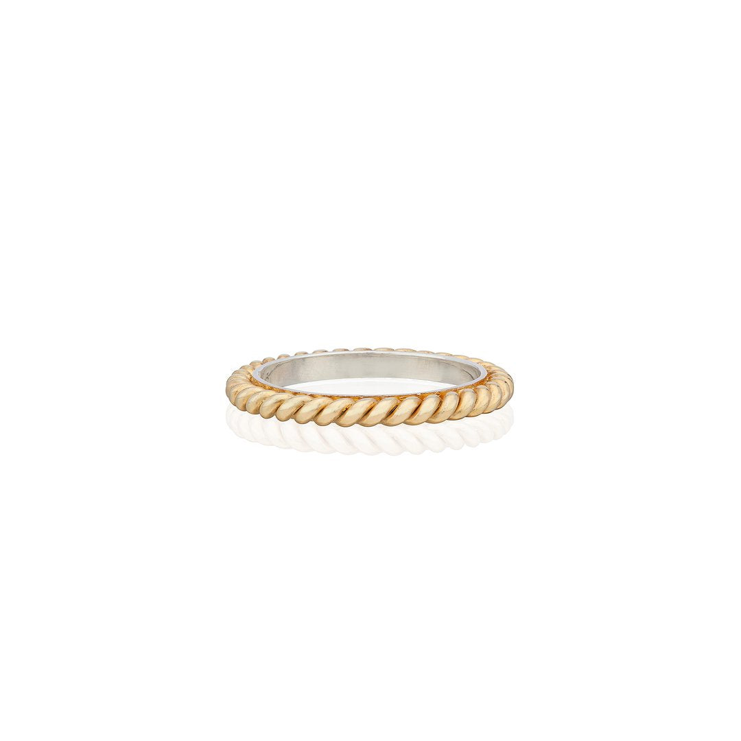 Anna Beck Small Twisted Rg 10065 Gld Ring