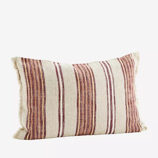 Striped Cushion Cover W/ Fringes 40x60cm