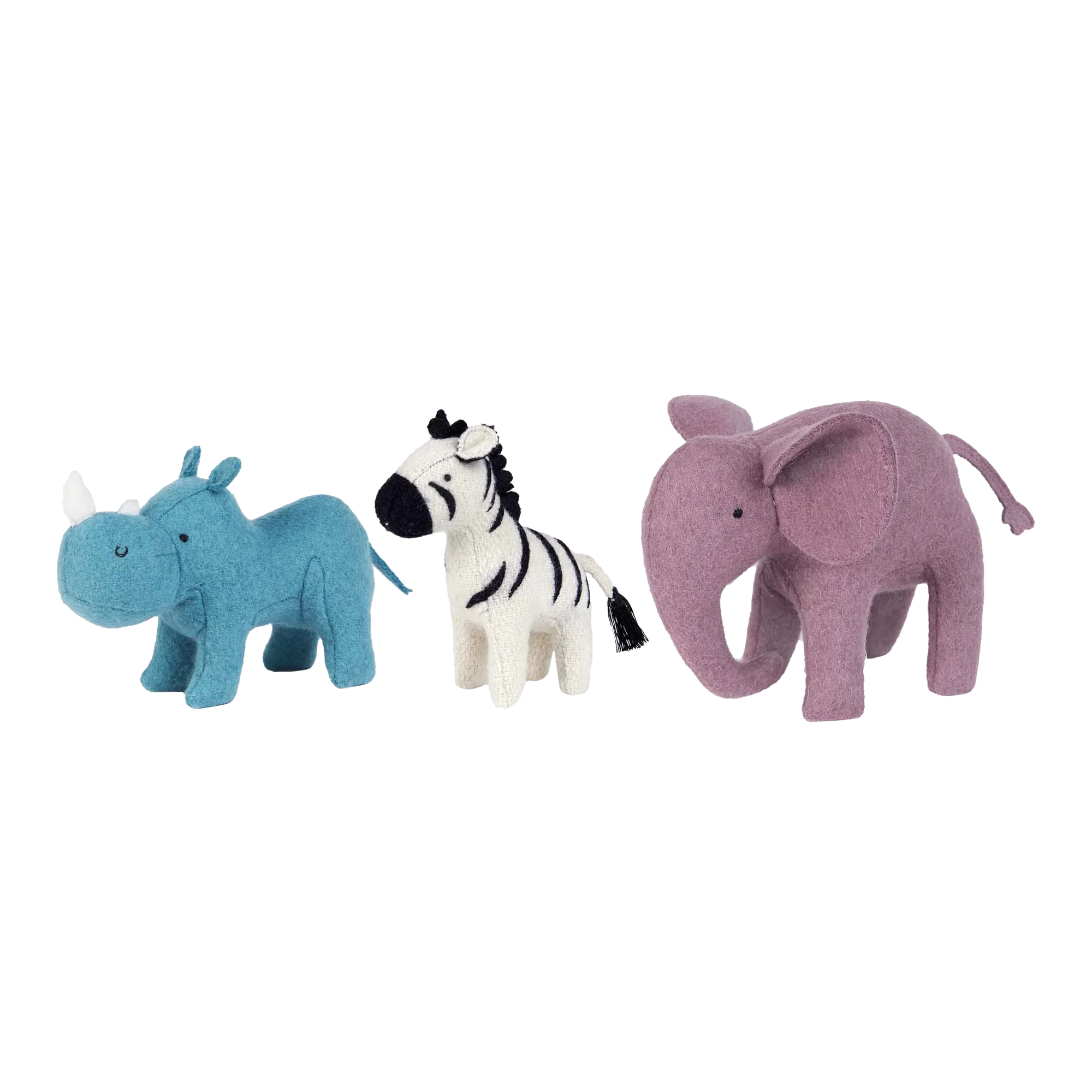 Safari Animals - Holdie Folk Set - Olli Ella