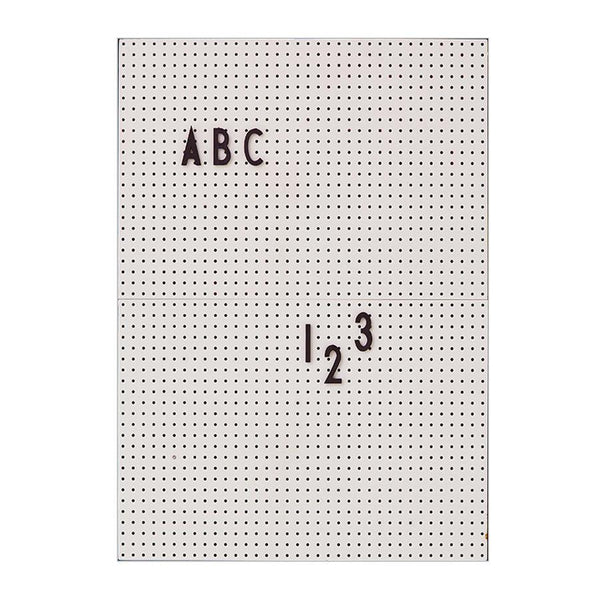 The Find Store Message Board And Letter Set - Grey