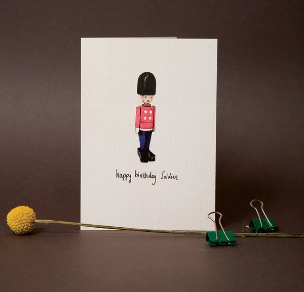 Card -happy Birthday Soldier