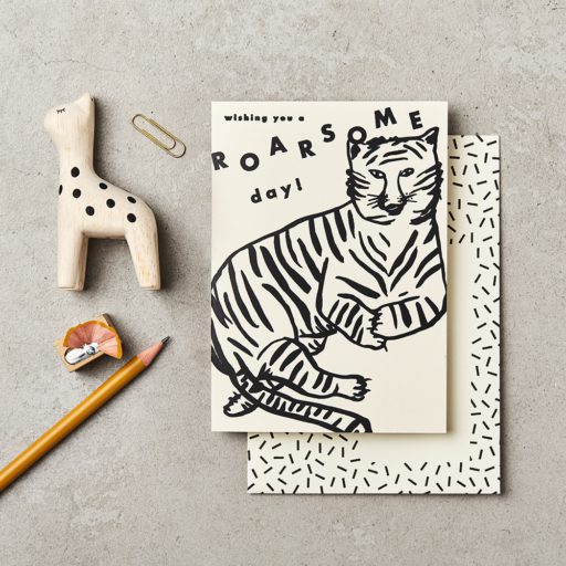 Card - Birthday - Roarsome Tiger