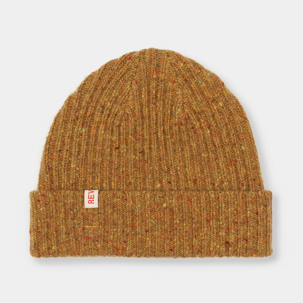 Revolution Yellow Wool Mix Beanie Hat