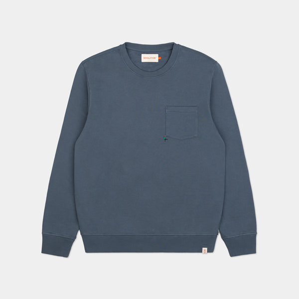 Axe Dust Blue Crewneck Jumper