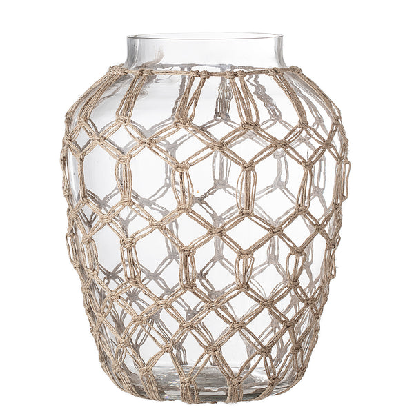 Bloomingville Clear Glass Boho Vase