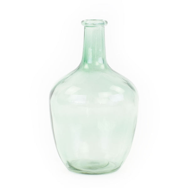 Haus of Botanica Carafe Glass Vase- Green