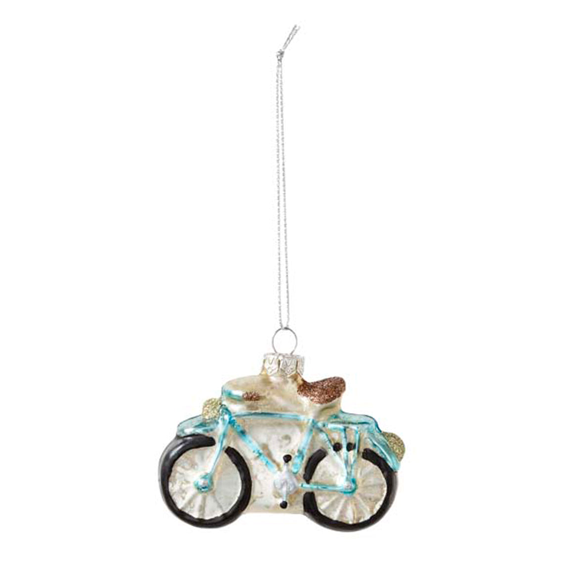 Talking Tables Glass Bicycle Tree Decoration