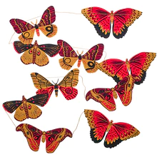 East End Press Colourful Butterfly Garland - 3 Metres Long