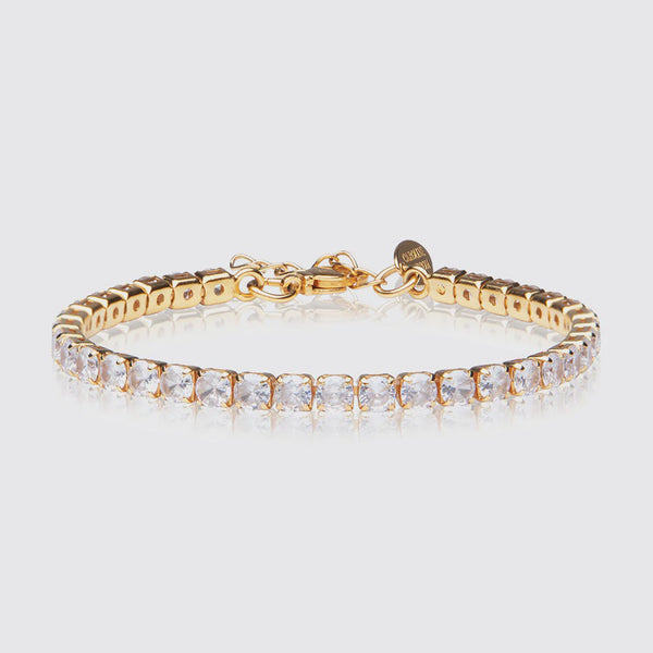 Zara Bracelet Gold - Crystal