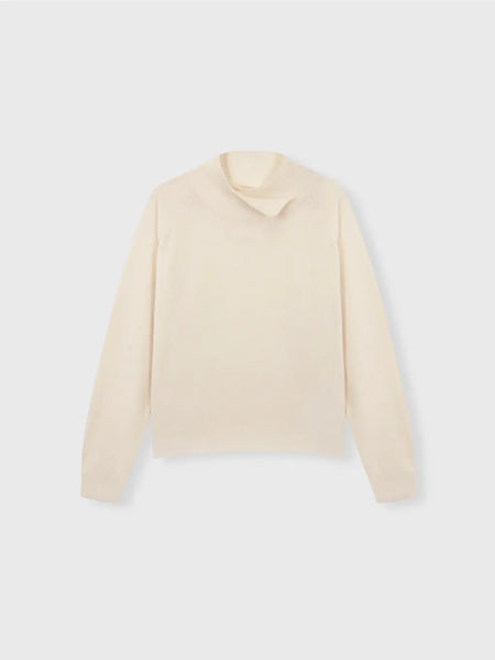 Cashmere Turtleneck Sweater Natural