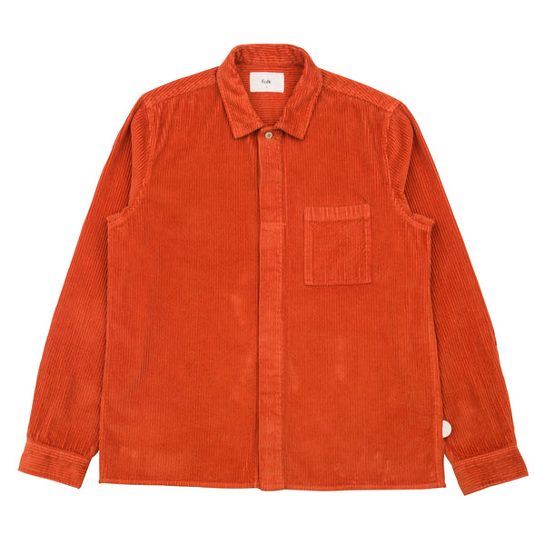 Patch Shirt Copper Heavy Cord