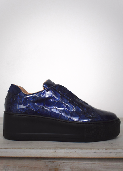 Cocco Vernice Trainers Blue