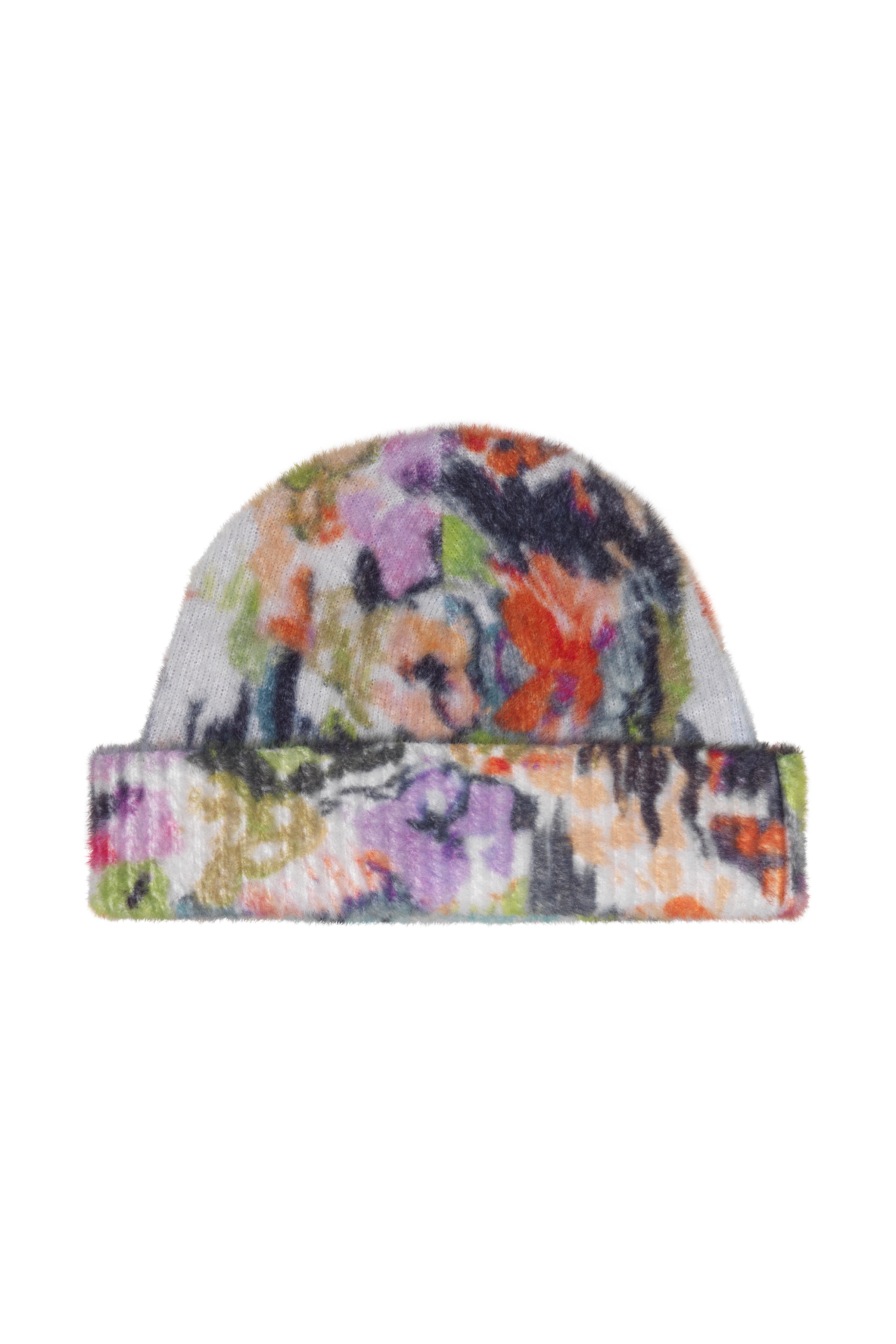 Clara Beanie Hat - Abstract Floral