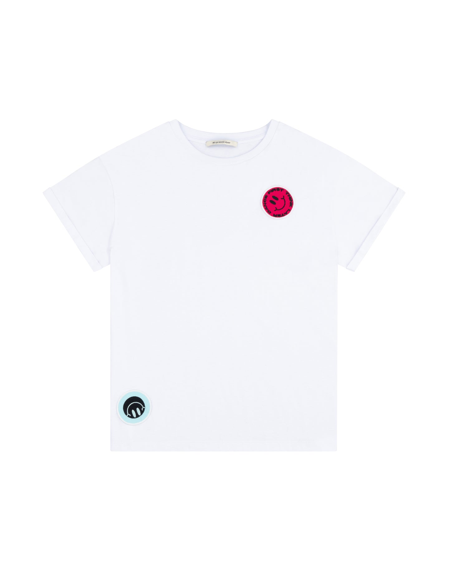 Etre Cecile Rave Smiley Oversize Tee - White 