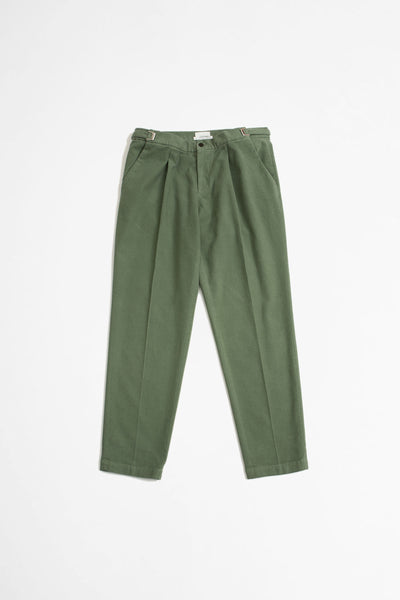 Leo T. Trousers Dusty Green