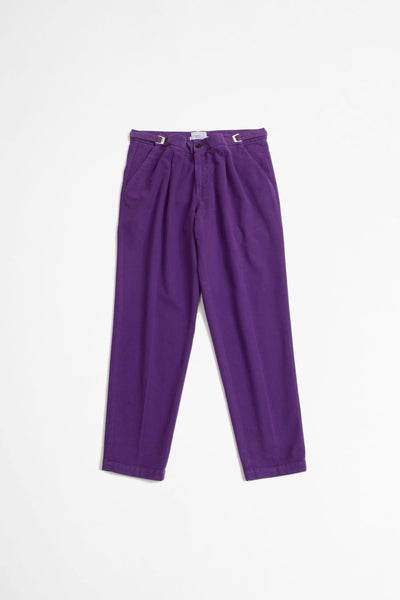 Leo T. Trousers Dark Purple