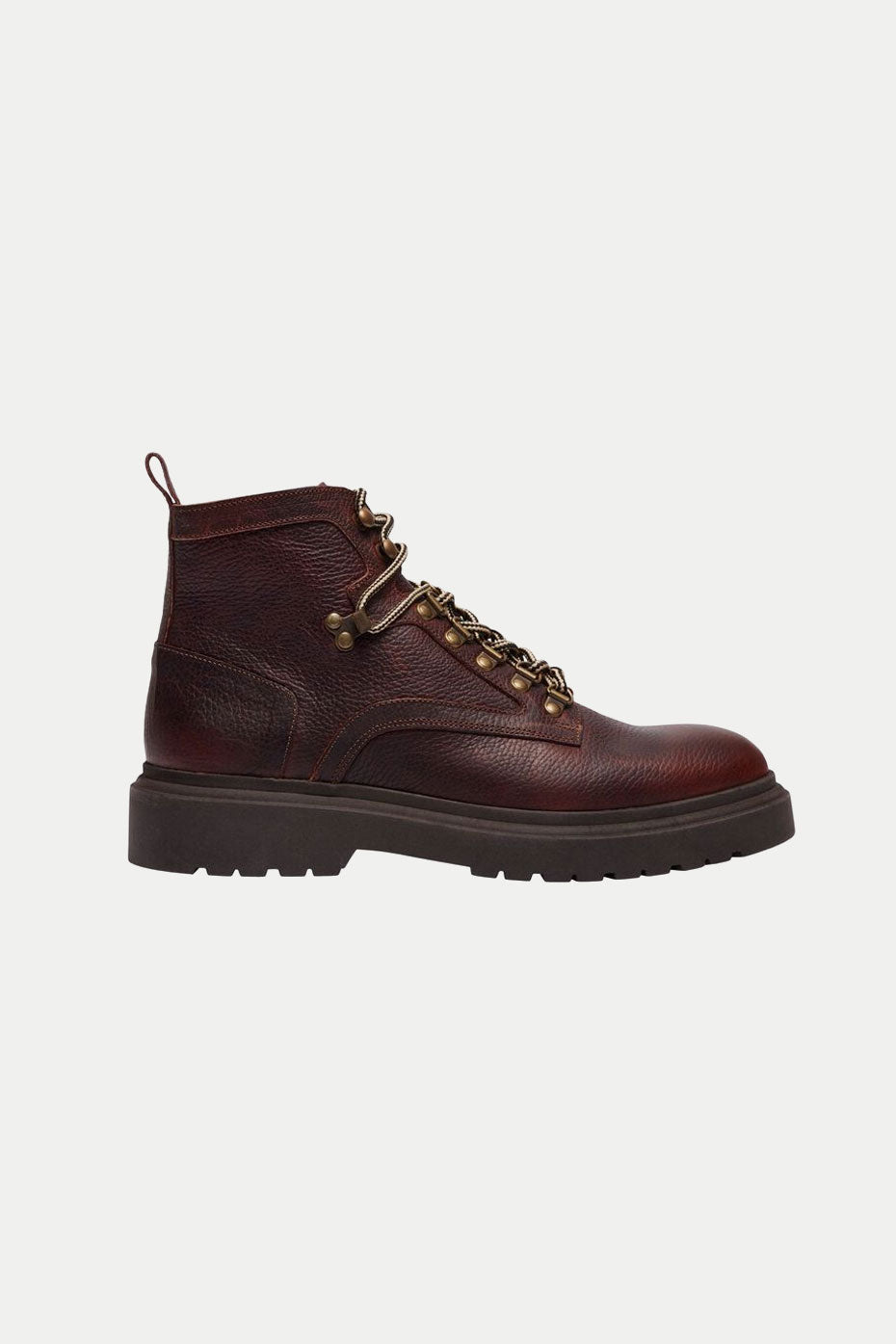 Cognac Handy Leather Hiking Boot