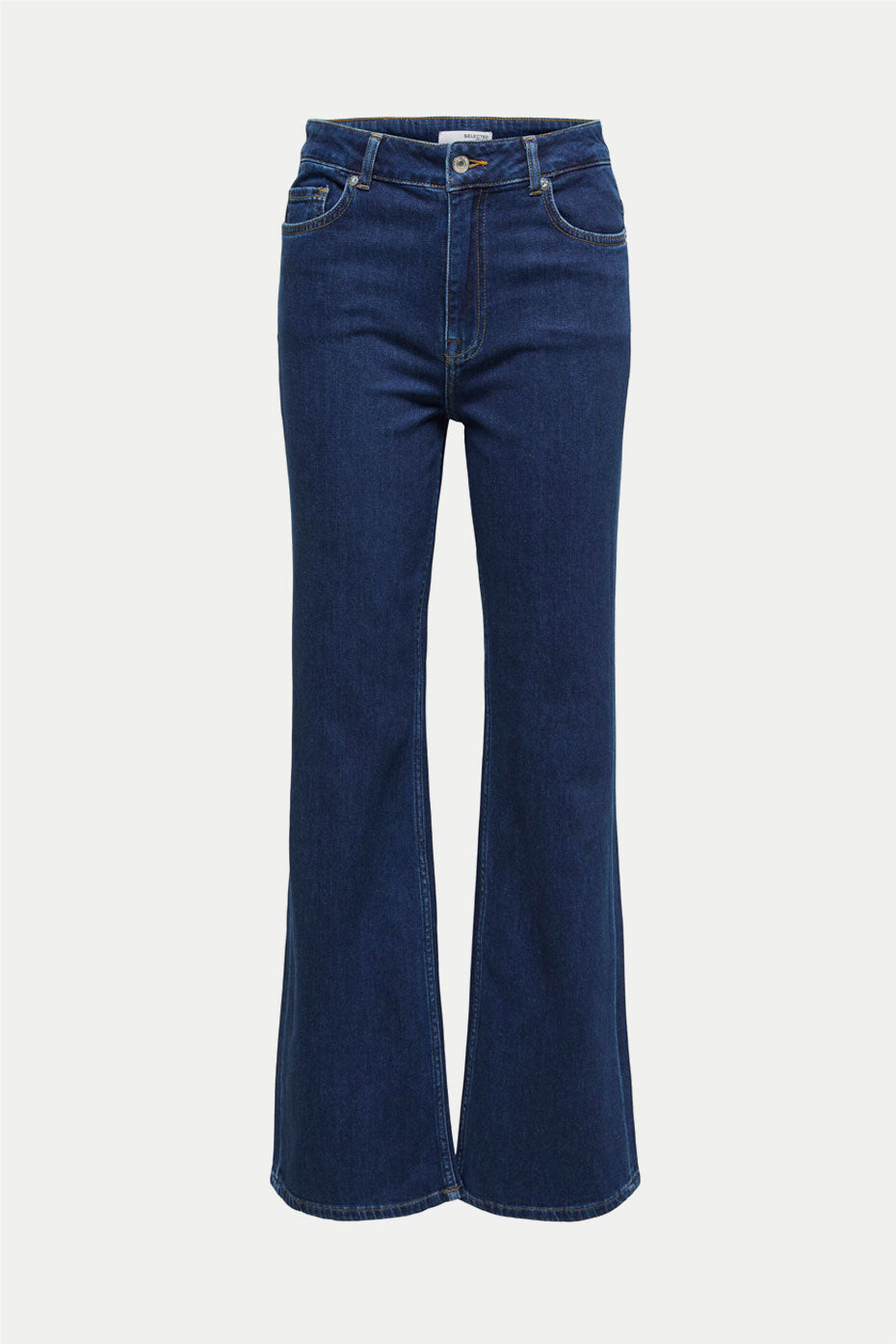 Selected Femme Dark Blue Denim Brigitte Jeans