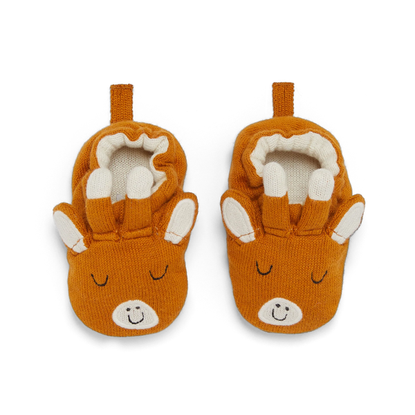 Giraffe Baby Booties -