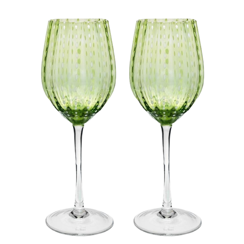 Livellara Colored Wine Glass - Set of 2 (3 variants)