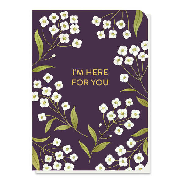 Stormy Knight I'm Here For You - Seed Stick Card