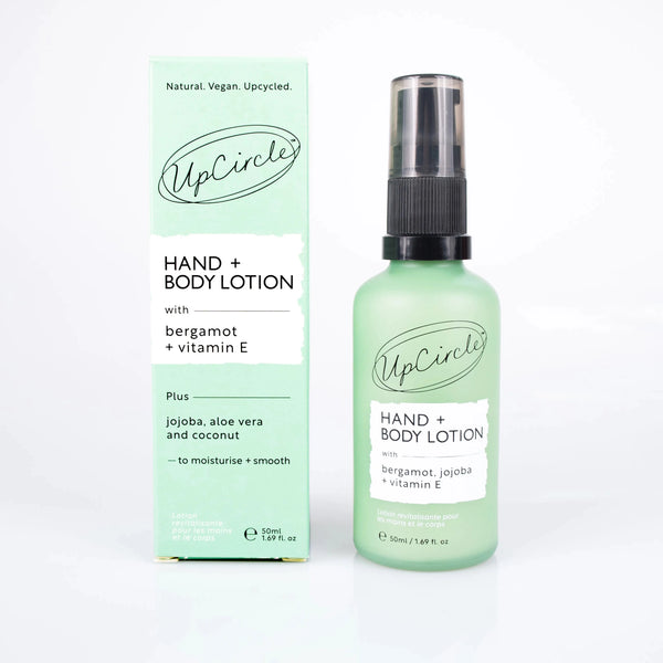 Hand + Body Lotion With Bergamot + Vitamin E - Travel Size