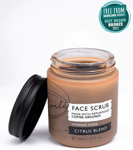 UpCircle Coffee Face Scrub Citrus Blend