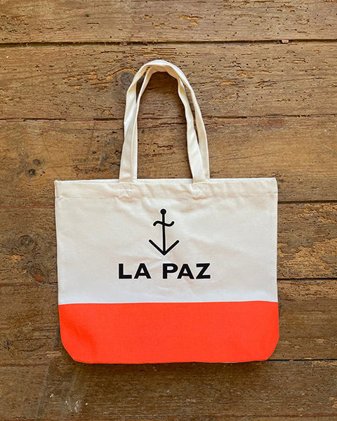 La Paz Ecru/fluor Tote Bag