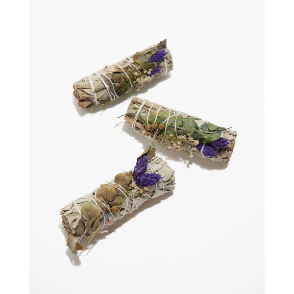 White Sage Lavender & Eucalyptus Sage Smudge Stick